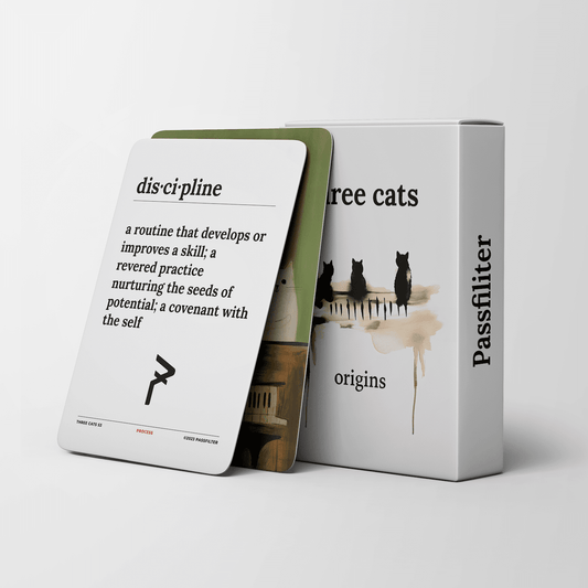 Three Cats Series Three: Origins Card Deck for Musicians