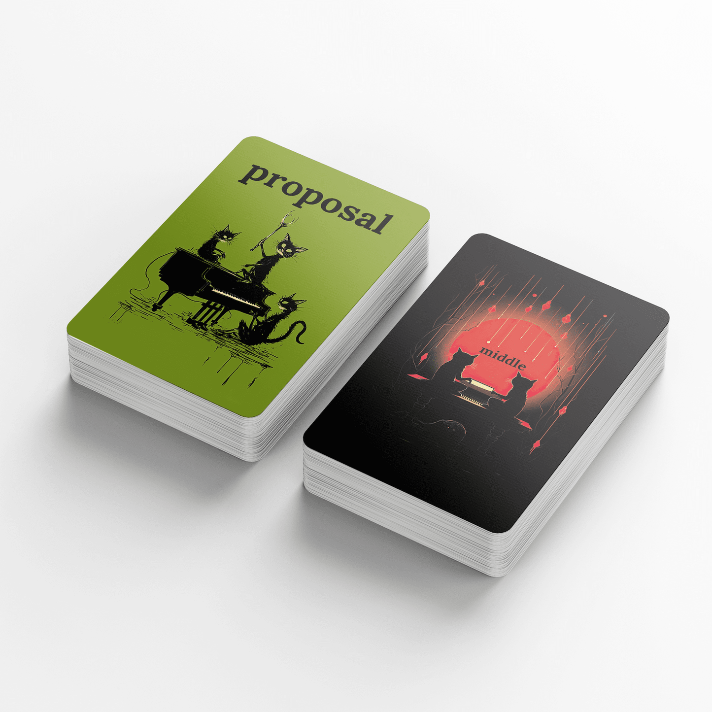 Three Cats Series Three: Origins Card Deck for Musicians