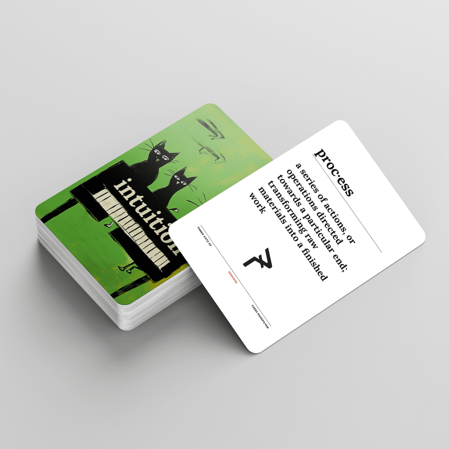 Three Cats Series Three: Origins Card Deck for Musicians