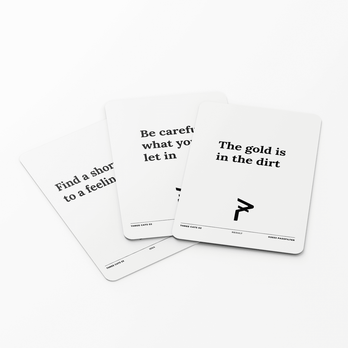 Three Cats Series Two: The Resiliter Card Deck for Musicians