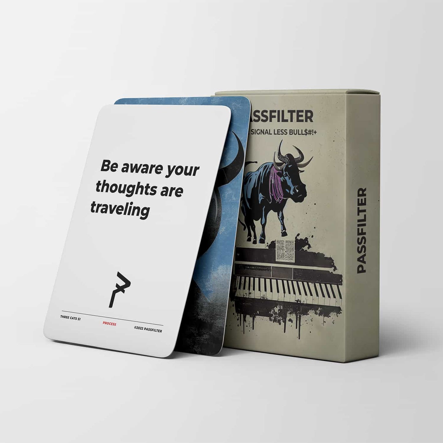 Three Cats Series One: More Signal Less Bull$#!+ Card Deck for Musicians