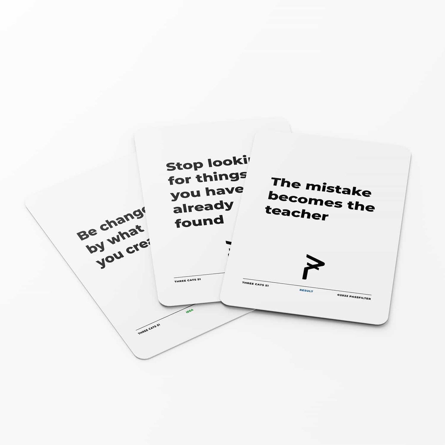 Three Cats Series One: More Signal Less Bull$#!+ Card Deck for Musicians