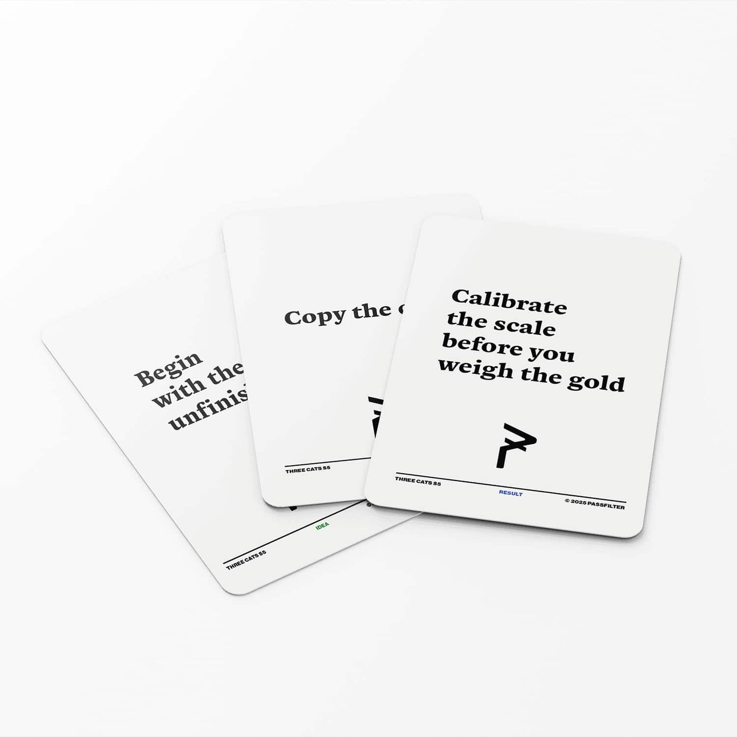 Three Cats Series Five: Sound and Shape Card Deck for Musicians