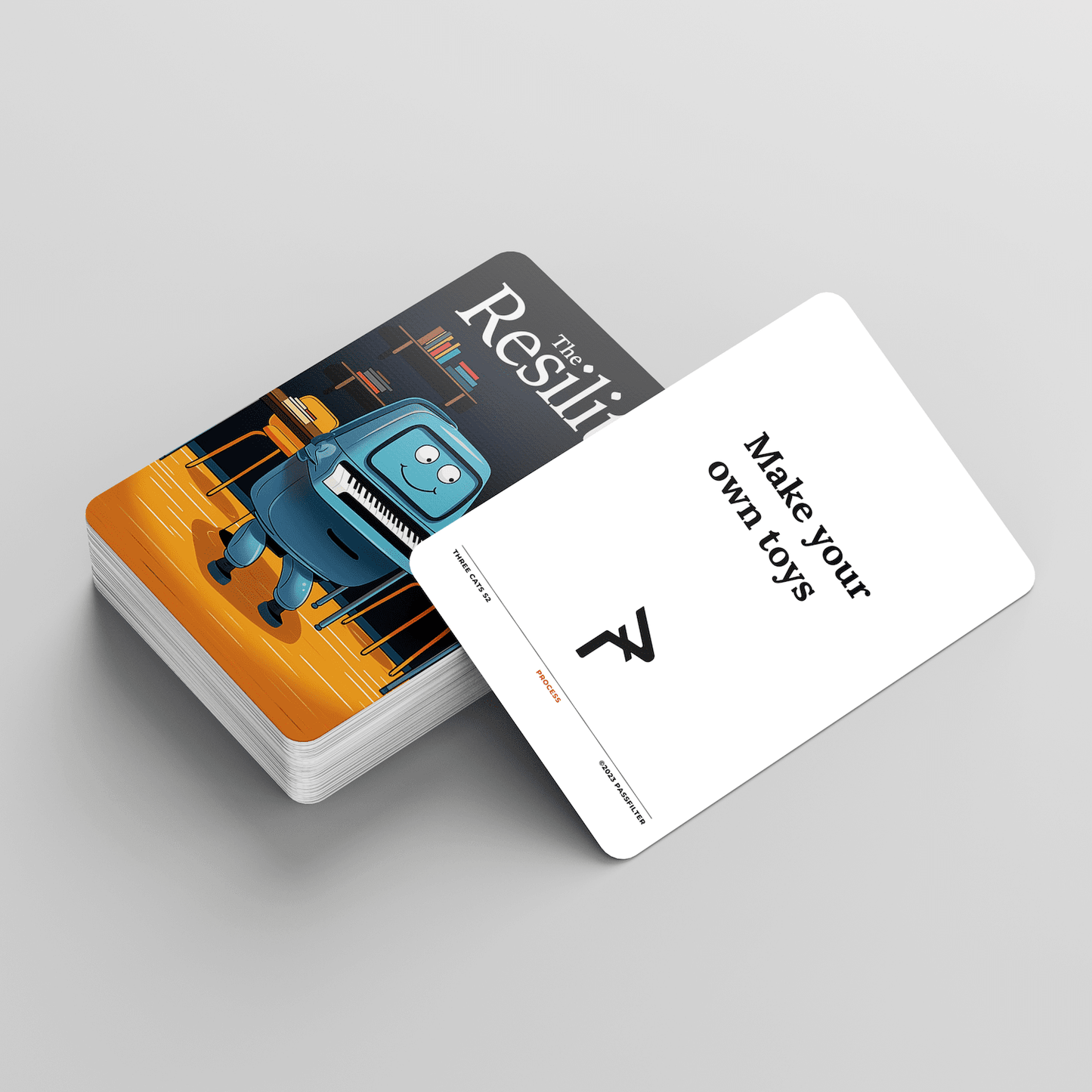 Three Cats Series Two: The Resiliter Card Deck for Musicians